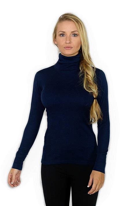 solid merino wool turtleneck sweater